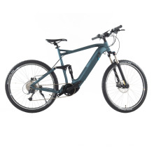 48V 500W Bafang MID-Motor Bicicleta eléctrica de montaña con suspensión completa